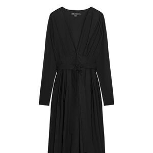 Zara ZW Collection Plated Midi Dress